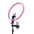 Кольцевая лампа для фото Tianrui Ring Lamp HX-40 (розовый)