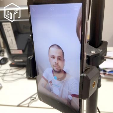 Универсальный штатив со светом Ledcube Selfie Light 110cm